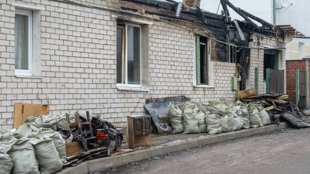 Professional Smoke Damage Removal technician working in Greenbelt, MD